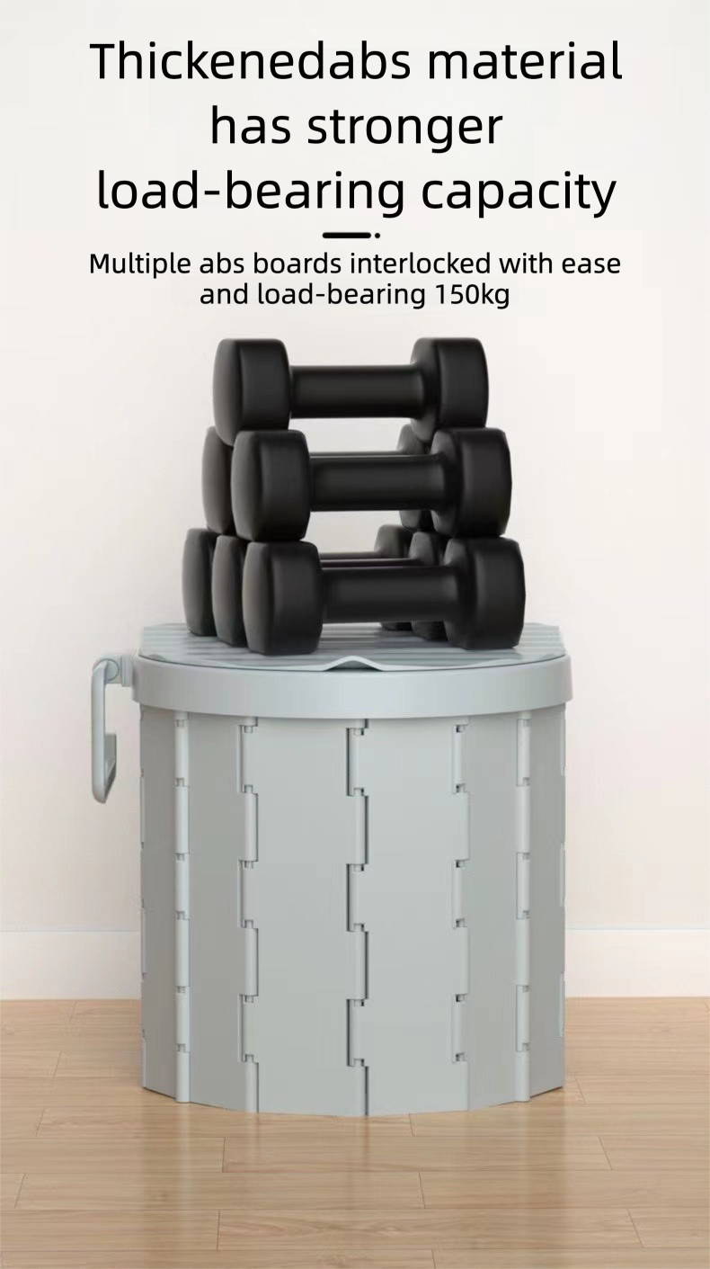 Outdoor Portable Folding Car Toilet Camping Emergency Toilet Camping Self-Driving Car Toilet