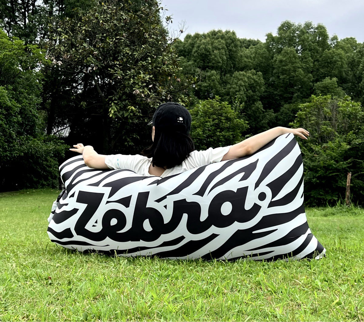 Outdoor Inflatable Sofa Air Sofa Lazy Internet Celebrity Dopamine Portable Camping Music Festival