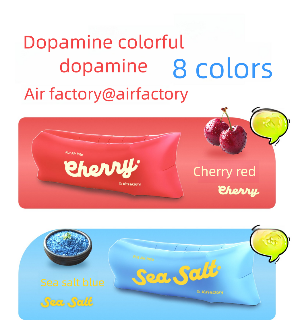 Outdoor Inflatable Sofa Air Sofa Lazy Internet Celebrity Dopamine Portable Camping Music Festival