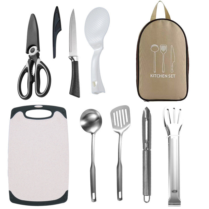 Outdoor Cookware Set Camping Portable Storage Handbag
