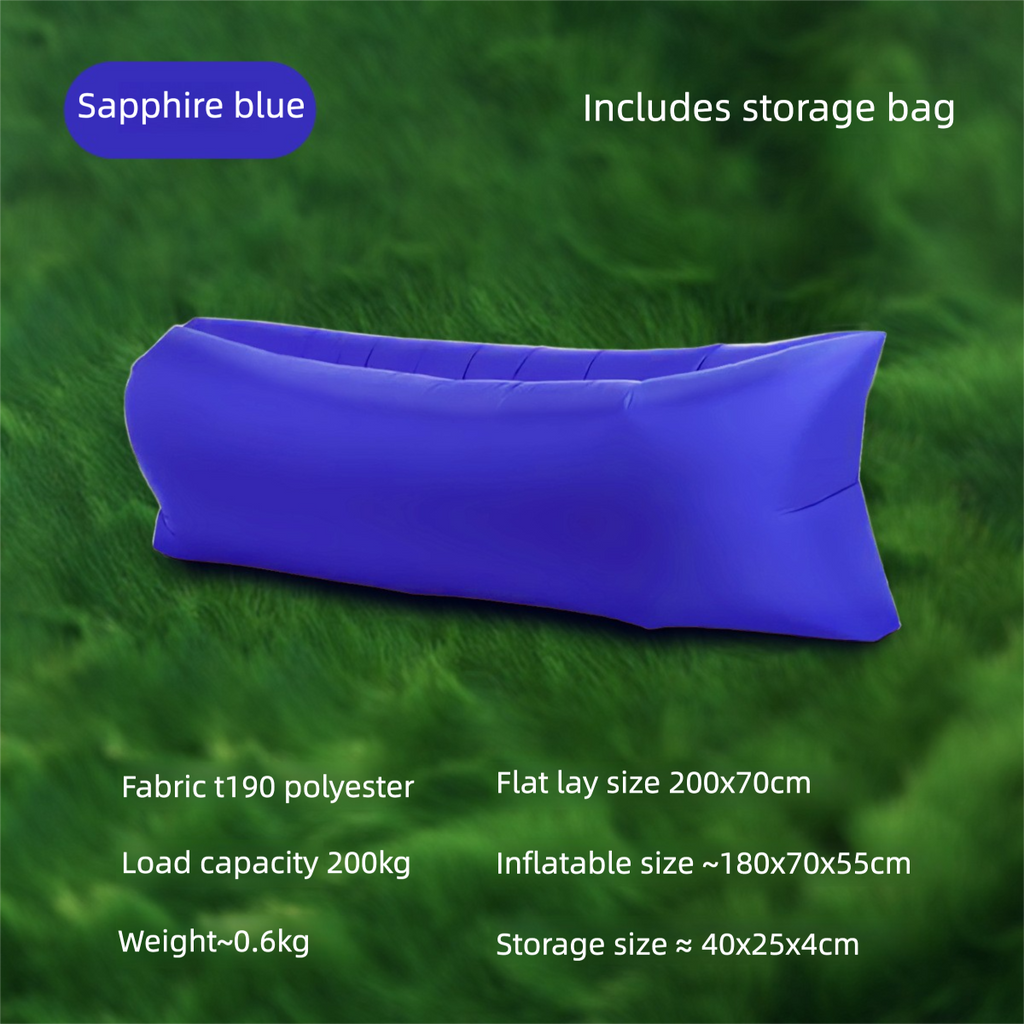 Outdoor Inflatable Sofa Air Sofa Lazy Internet Celebrity Dopamine Portable Camping Music Festival