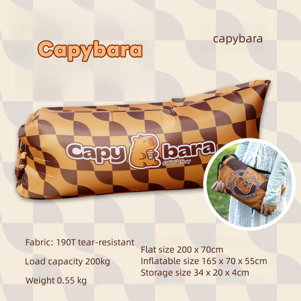Outdoor Inflatable Sofa Air Sofa Lazy Internet Celebrity Dopamine Portable Camping Music Festival