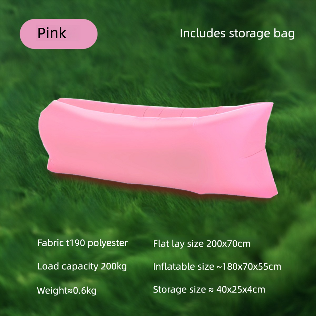 Outdoor Inflatable Sofa Air Sofa Lazy Internet Celebrity Dopamine Portable Camping Music Festival