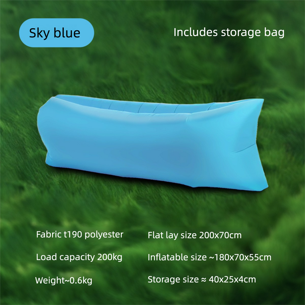 Outdoor Inflatable Sofa Air Sofa Lazy Internet Celebrity Dopamine Portable Camping Music Festival