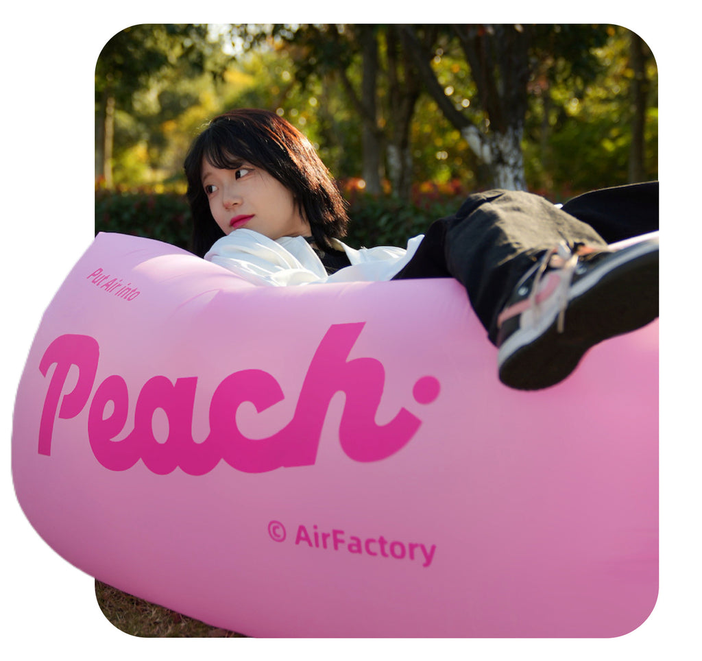 Outdoor Inflatable Sofa Air Sofa Lazy Internet Celebrity Dopamine Portable Camping Music Festival