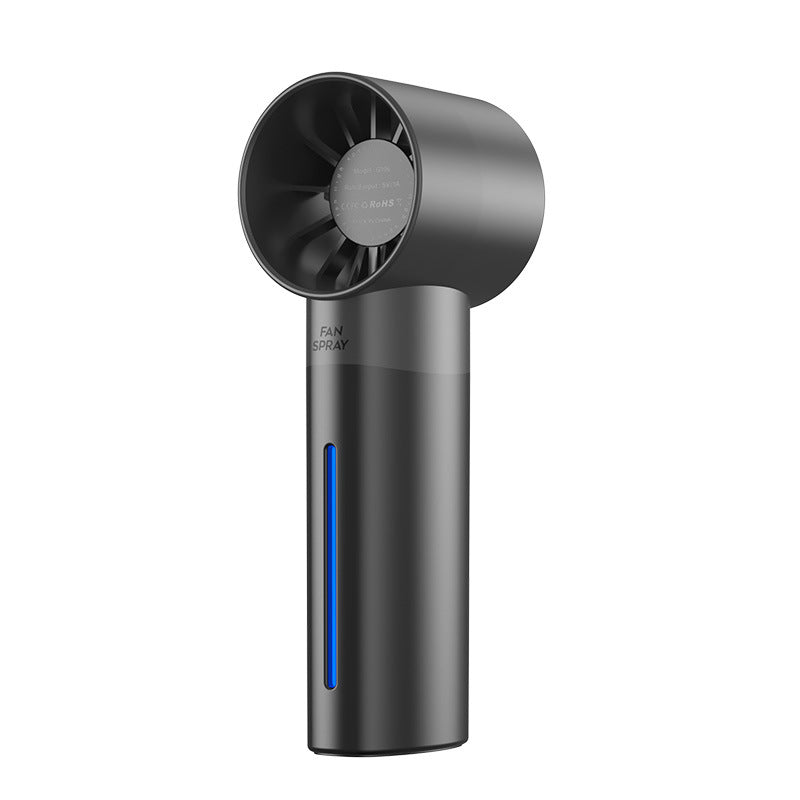 Ultra-High-Speed Spray Fan USB Rechargeable Portable Turbo Violent Hydration Outdoor Handheld Brushless Small Fan