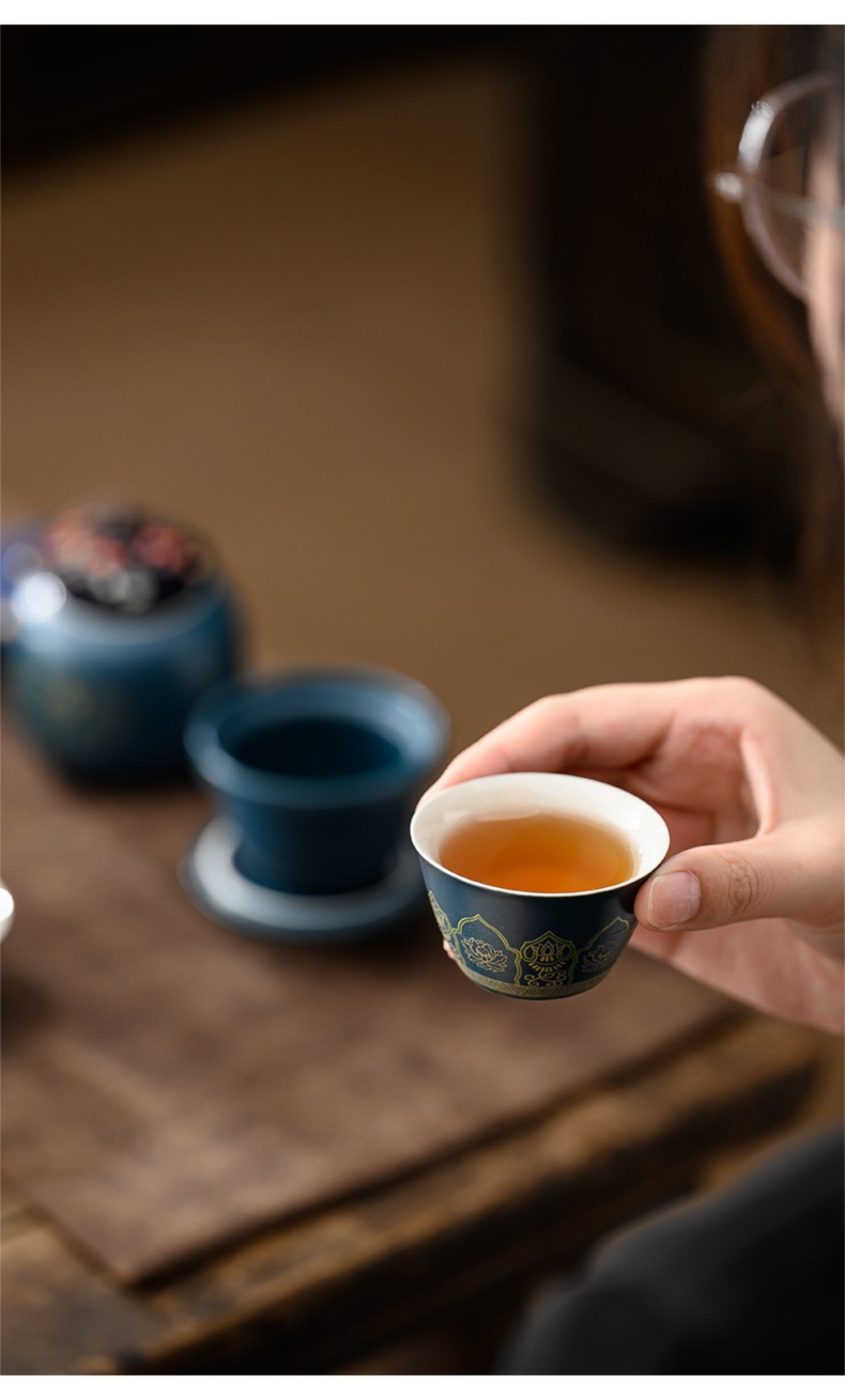 Travel Tea Set Portable Kung Fu Tea Set Outdoor Quick Tea Cup