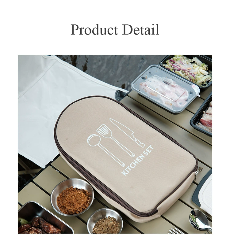 Outdoor Cookware Set Camping Portable Storage Handbag