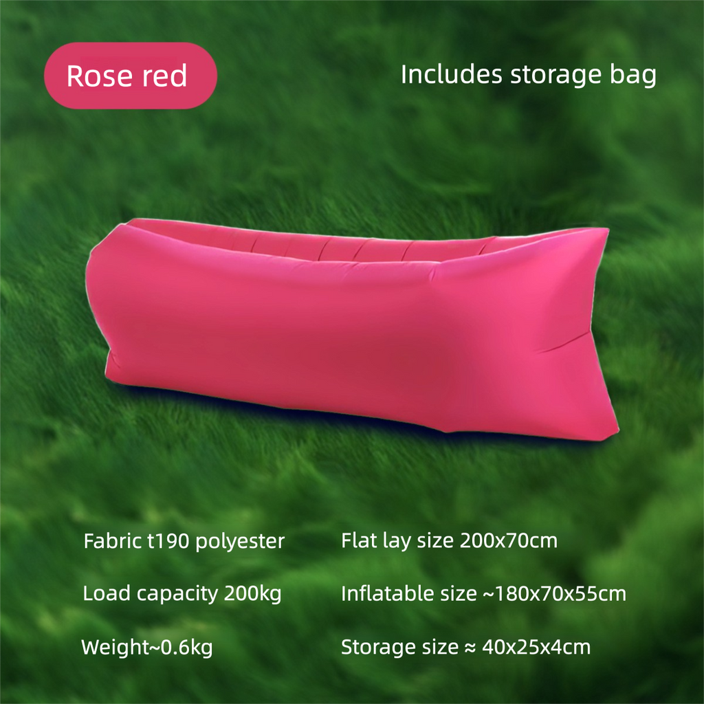 Outdoor Inflatable Sofa Air Sofa Lazy Internet Celebrity Dopamine Portable Camping Music Festival