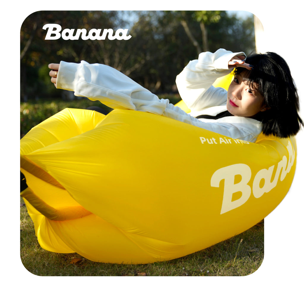 Outdoor Inflatable Sofa Air Sofa Lazy Internet Celebrity Dopamine Portable Camping Music Festival