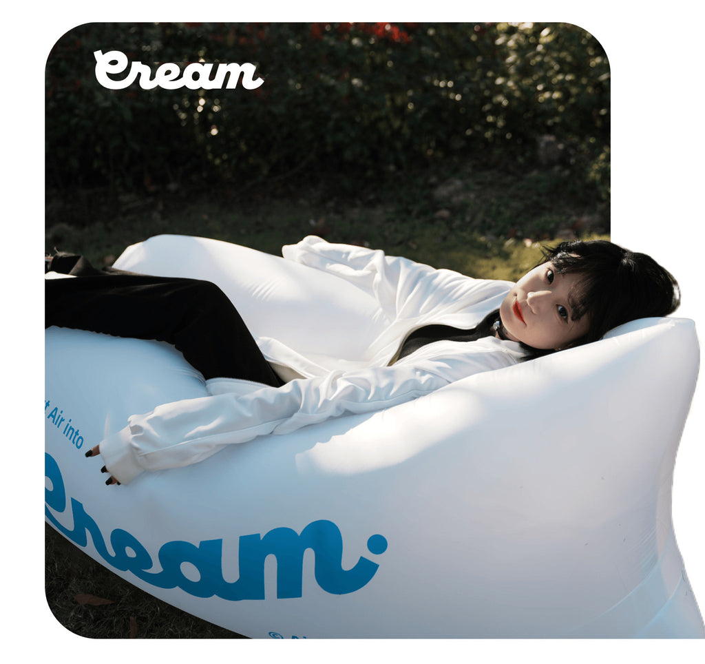 Outdoor Inflatable Sofa Air Sofa Lazy Internet Celebrity Dopamine Portable Camping Music Festival