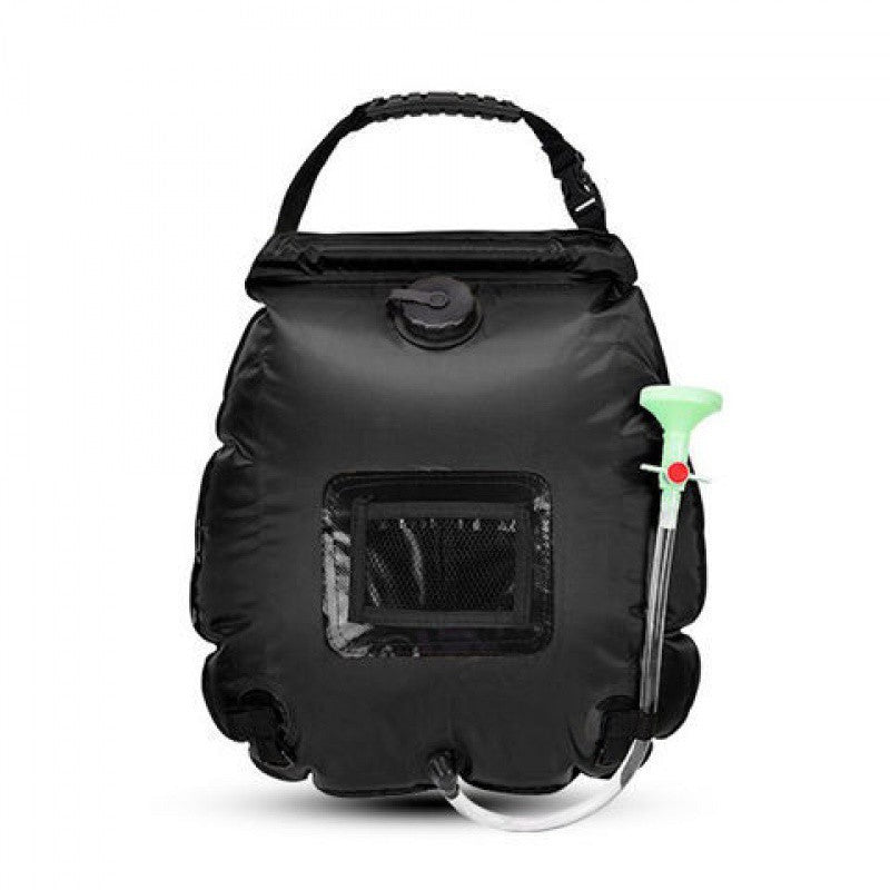 Solar Portable Shower Bag, 5 Gal/20L Solar Heating Outdoor Camping Shower Bag with On-Off Switchable Shower Head&Removable Hose Suitable for Camping, Hiking, Travel, Beach Swimming