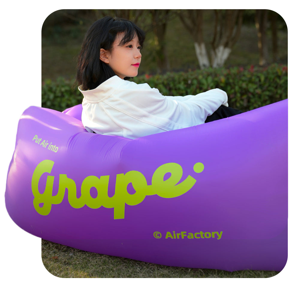 Outdoor Inflatable Sofa Air Sofa Lazy Internet Celebrity Dopamine Portable Camping Music Festival