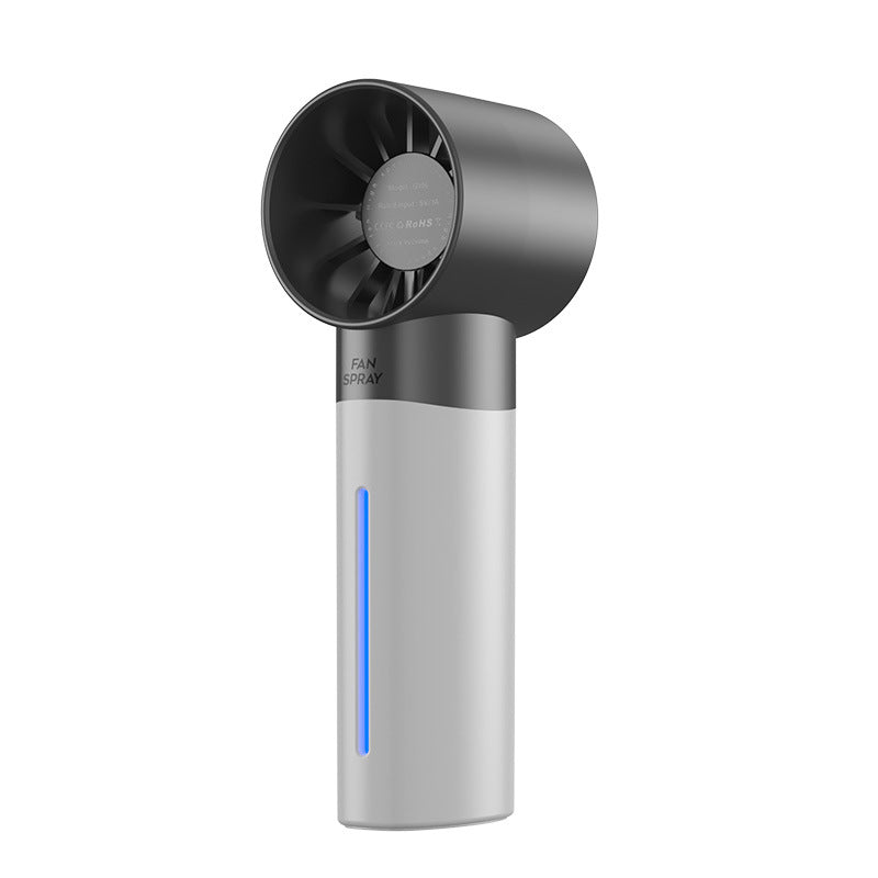 Ultra-High-Speed Spray Fan USB Rechargeable Portable Turbo Violent Hydration Outdoor Handheld Brushless Small Fan