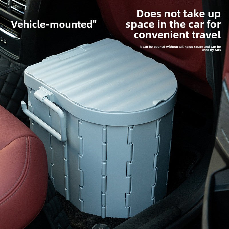 Outdoor Portable Folding Car Toilet Camping Emergency Toilet Camping Self-Driving Car Toilet