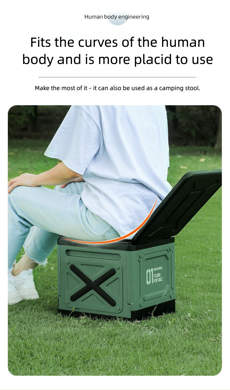 Car Portable Folding Toilet for Adults, Suitable for Road Trips, Camping, Outdoor Emergency Use, Seat Toilet